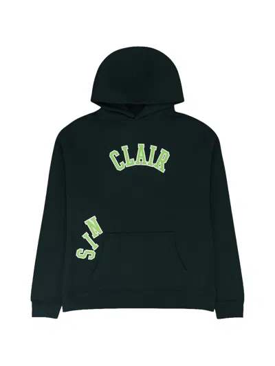 Sinclair Knockoff Kangaroo-pocket Hoodie In Black