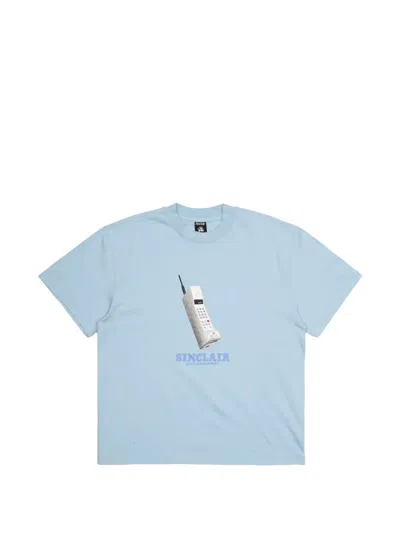 Sinclair Management Short-sleeve T-shirt In Blue