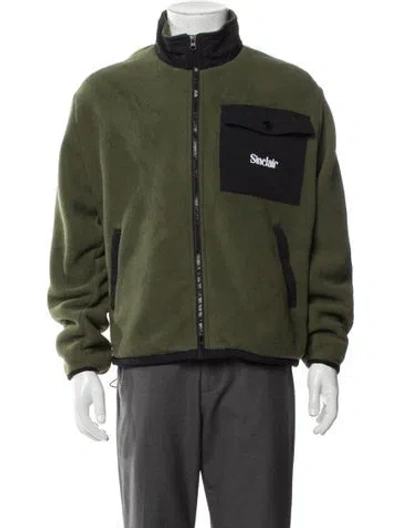 Pre-owned Sinclair Moto Jacket In Green