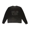 Sinclair Oversized Black Sweater In Black