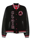 Sinclair Patch-emblem Bomber Jacket In Black