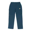 Sinclair Ripstop Convertible Navy Cargo Pants In Blue
