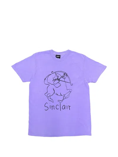 Sinclair Scribble Short-sleeve T-shirt In Blue