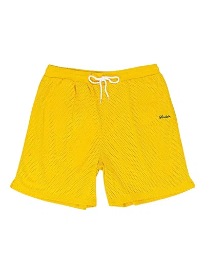 SINCLAIR SCRIPT-LOGO MESH SHORTS