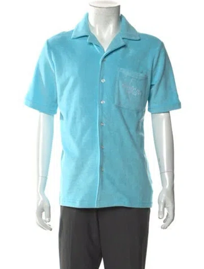 Pre-owned Sinclair Short Sleeve Shirt In Blue