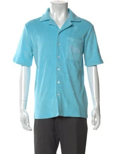 Pre-owned Sinclair Short Sleeve Shirt In Blue