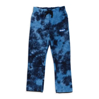 Sinclair Sincozy Tie-dye Blue Men's Casual Pants In Multi