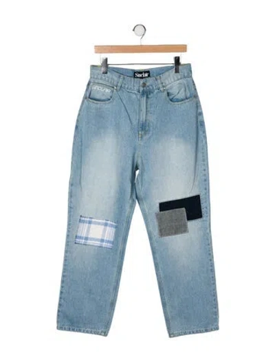 Pre-owned Sinclair Straight-leg Jeans In Blue