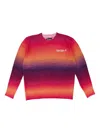 Sinclair Politics Knit Multicolor T-shirt In Orange