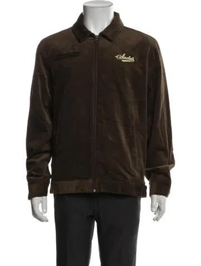 Pre-owned Sinclair Trucker Jacket In Green