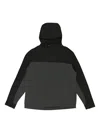 Sinclair Two Tone Interior Black Gray Work Jackets In Black