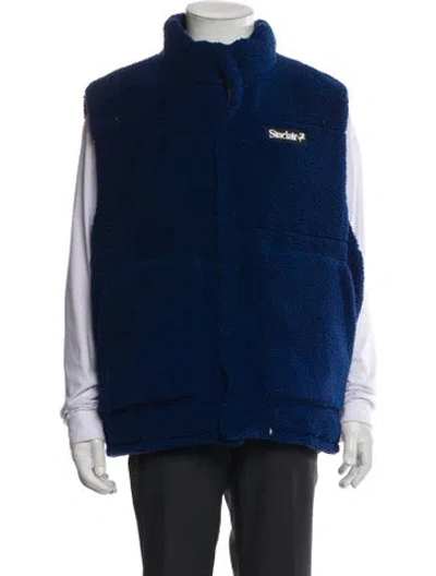 Pre-owned Sinclair Vest In Blue