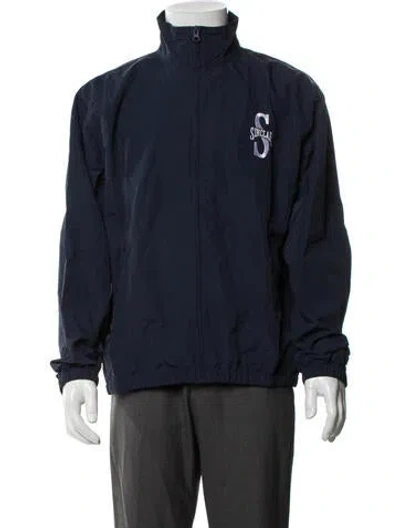 Pre-owned Sinclair Windbreaker W/ Tags In Blue
