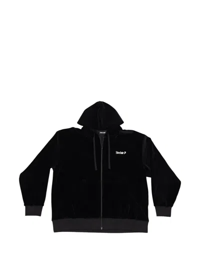 Sinclair Zip-up Sweatshirt In Black