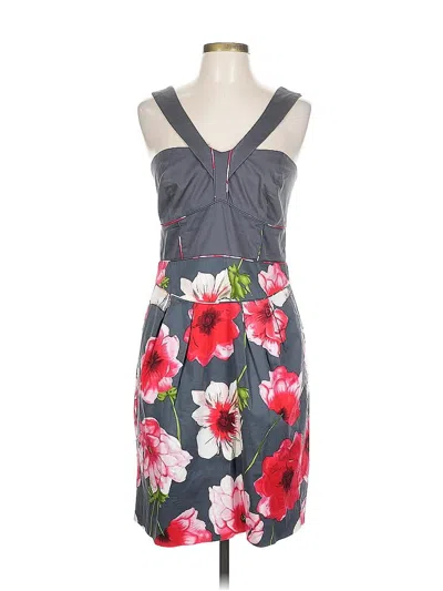 Pre-owned Sine Cocktail Dress In Gray