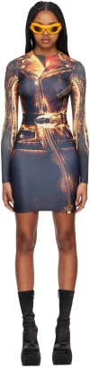 Sinead Gorey Black Sg Belt Minidress In Black