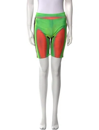 Pre-owned Sinead Gorey Printed Mini Shorts In Pink