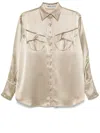 SINÉAD O’DWYER SATIN SHIRT