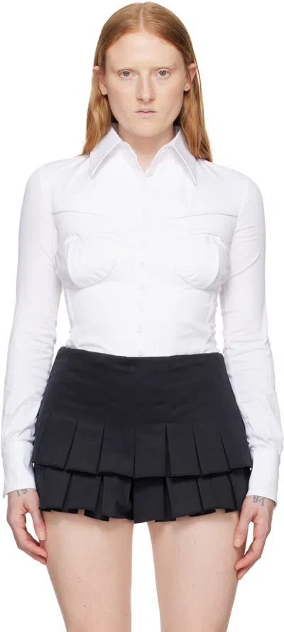 Sinéad O’dwyer White Bib Bodysuit