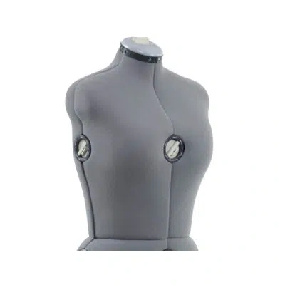 Singer Adjustable 66.92" H X 16.53" W X 16.53" D Dress Form In Gray