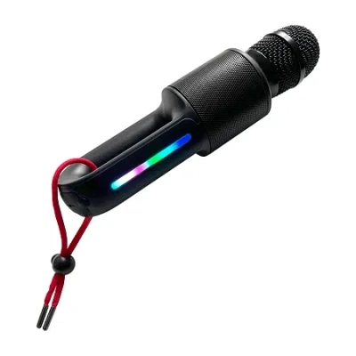 Singing Machine Karaoke Microphone In Black