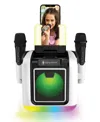 Singing Machine My Cube Studio Bluetooth Karaoke Black In Black