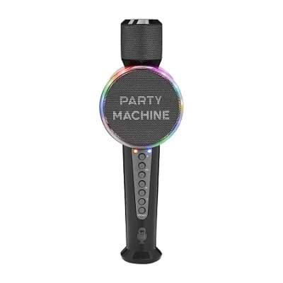 Singing Machine Party Machine Bluetooth Microphone In Black