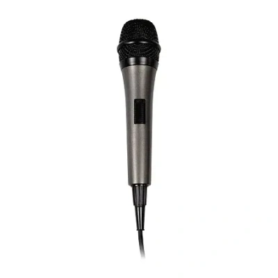 Singing Machine Unidirectional Dynamic Microphone In Black