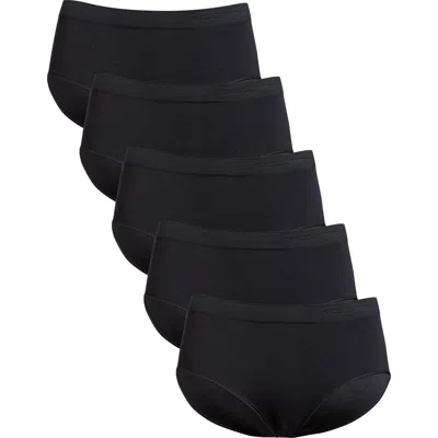 SINGLE STITCH SINGLE STITCH SEAMLESS MODAL BLEND BRIEF 5-PACK