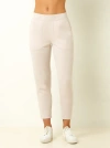 Single Stitch Ultra Soft Jogger In White