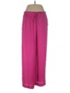 Single Thread Casual Pants In Pink