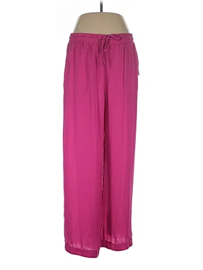 Single Thread Casual Pants In Pink