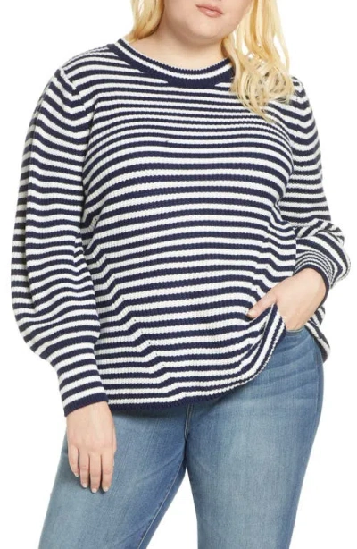 Single Thread Stripe Sweater In Multi