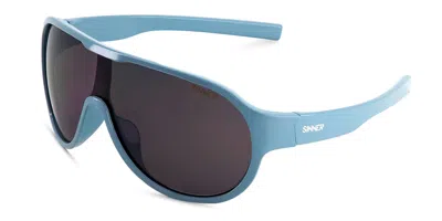 Sinner Anem Sisu-941-50-10 Men's Sunglasses Blue Size 134 In Light Blue