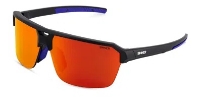 Sinner Bolt Sisu-904-10-58 Men's Sunglasses Black Size Standard