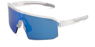 Sinner Calya Sisu-935-30-48 Men's Sunglasses Clear Size 143 In Transparent Clear-matte Light Grey