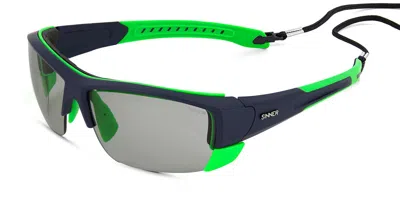 Sinner Cascada Asian Fit Sisu-893-50-c10b Men's Sunglasses Blue Size Standard