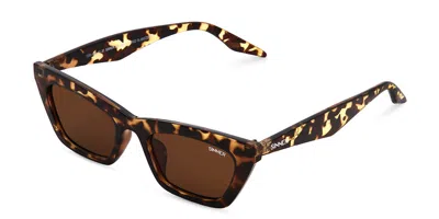 Sinner Echo Sisu-888-40-30 Women's Sunglasses Tortoiseshell Size Standard In Brown
