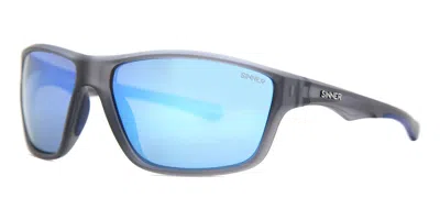 Sinner Eyak Polarized Sisu-823-20-p49 Occhiali Da Sole Grigi Per Uomo
