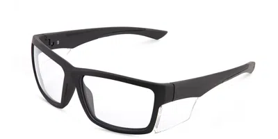 Sinner Gable Safety Glasses Sisa-026-10-07 Men's Glasses Black Size 140 - Free Lenses - Blue Light Block Av