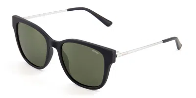 Sinner Mrauk Polarized Sisu-947-10-p28 Women's Sunglasses Black Size Standard In Matte Black