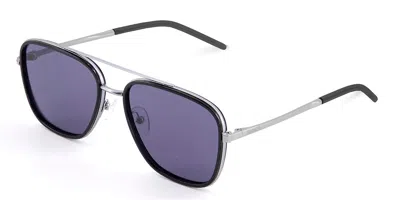 Sinner Nuqi Polarized Sisu-948-10-p10 Men's Sunglasses Black Size Standard In Black,gunmetal