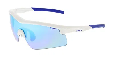 Sinner Osler (box) Sisu-787-30-48b Men's Sunglasses White Size 157