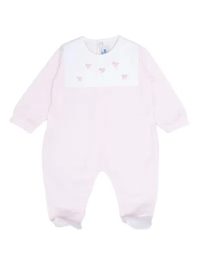 Siola Babies' Bow-embellished Pyjamas In Pink
