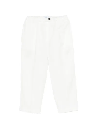 Siola Kids' Button Trousers In White