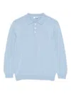 Siola Buttoned Polo Shirt In Blue