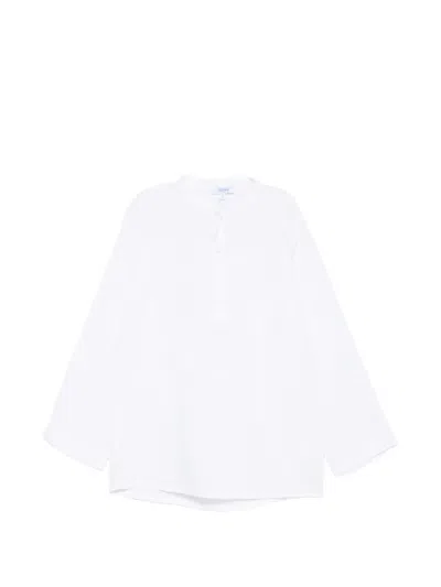 Siola Kids' Buttoned T-shirt In White
