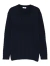 Siola Cable-knit Sweater In Blue