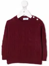 Siola Maglione A Trecce In Bordeaux