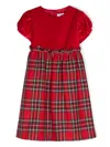 Siola Checked Dress In Red